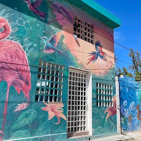 Pachamama Holbox - Hostel & Private Apartments Bagian luar foto